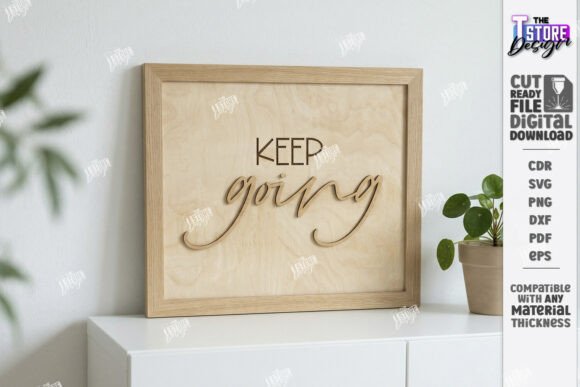 Create a Motivational Wooden Wall Sign Laser Cut