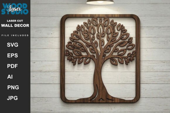 Mystical Wall Decor Laser Cut SVG: A Designer's Creative Ally